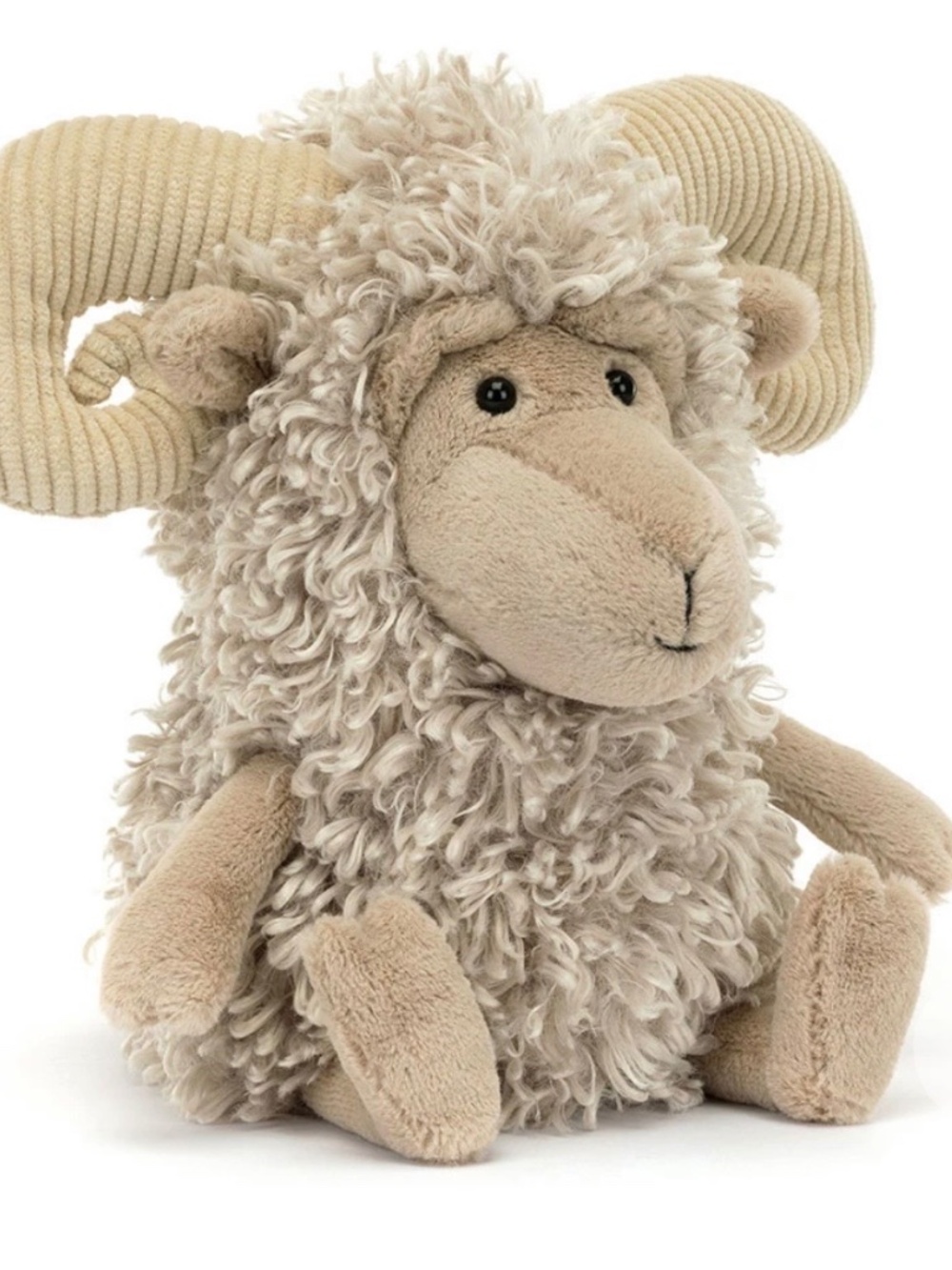 Jellycat Ramsley Sheep 🐑 13x5.1x5.5" Soft and Plush NWT